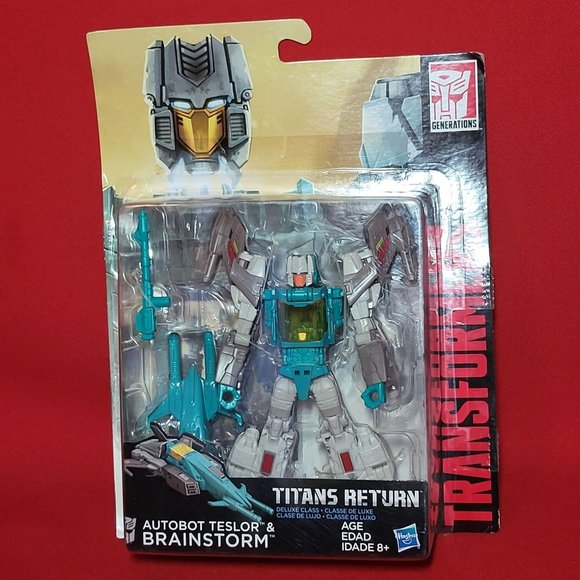 Transformers Titans Return Autobot Teslor & Brainstorm 2015